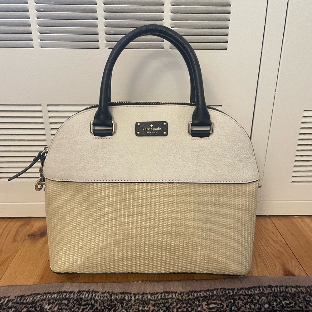 Kate Spade Grove Street Straw Carli Bag